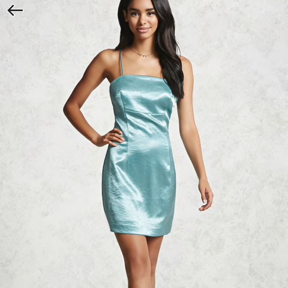 Forever 21 Contemporary Satin Dress